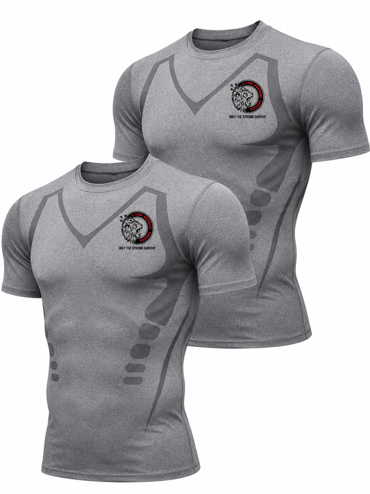 Mens Workout Shirts Short Sleeve